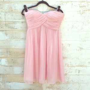 🚨 PRICE DROP 🚨 Strapless Blush Dress